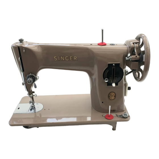 Singer 201k Instructions For Using Manual