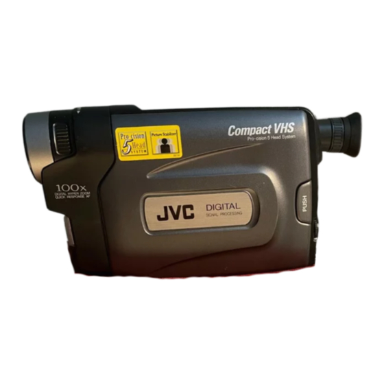 JVC GR-AX940 Instructions Manual