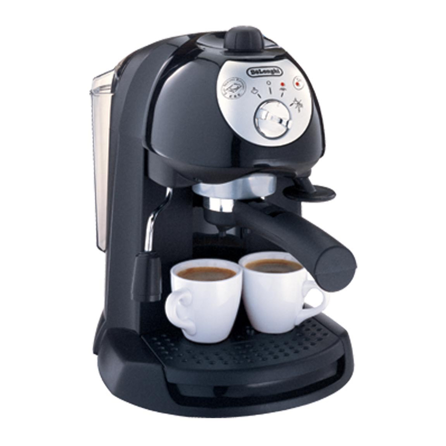 DeLonghi BAR 32 Important Instructions Manual