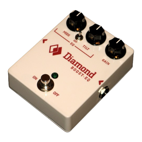 Diamond Boost-EQ User Manual
