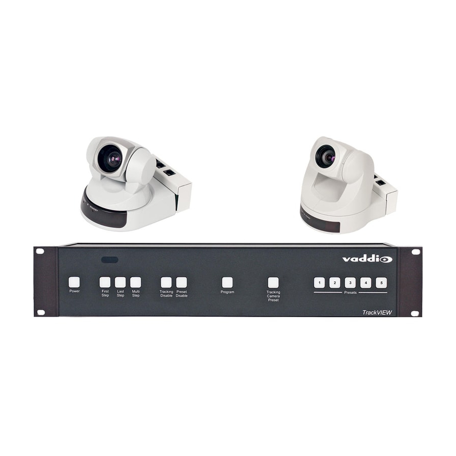 VADDIO TrackVIEW Manuals