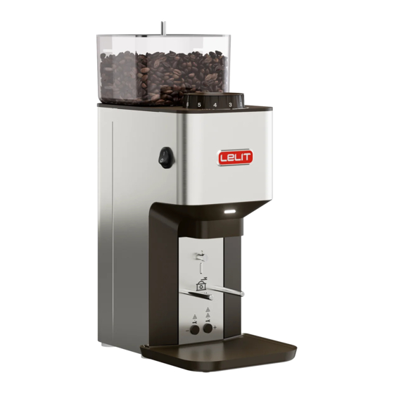LELIT ESPRESSO William - PL71 User Manual