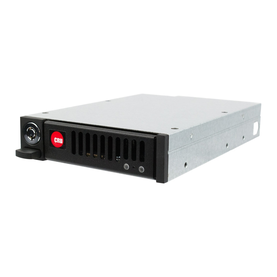 CRU Data Express QX310 Quick Start Manual