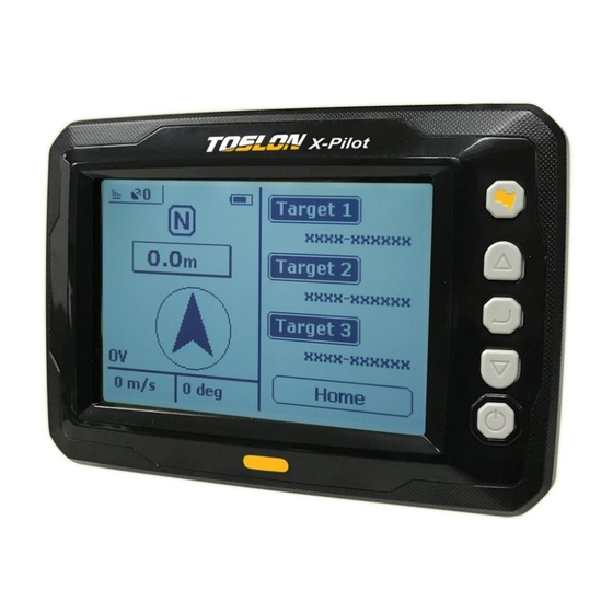 Toslon X-Pilot Quick Start Manual