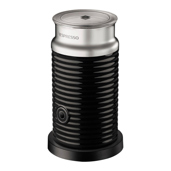 Nespresso AEROCCINO3 Manual