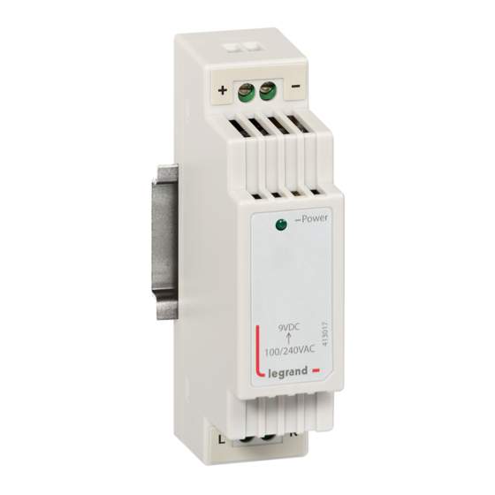 LEGRAND 4130 17 Quick Start Manual