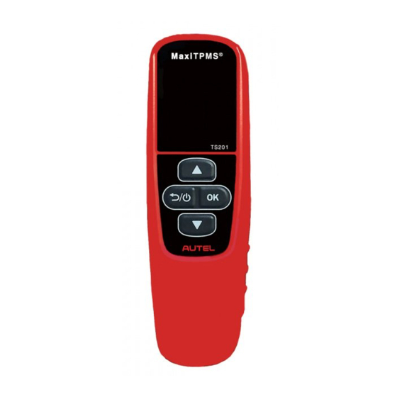 Autel MaxiTPMS TS201 Manual