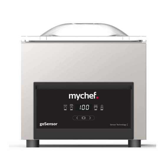 Mychef goSensor TGS8F1E2 Installation, Use And Maintenance Manual