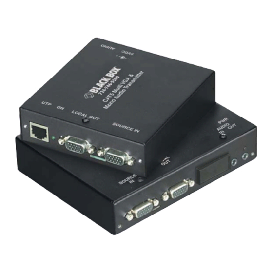Black Box AC1000A-R2 Specifications