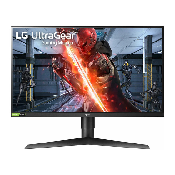 LG UltraGear 27GN75P Owner's Manual