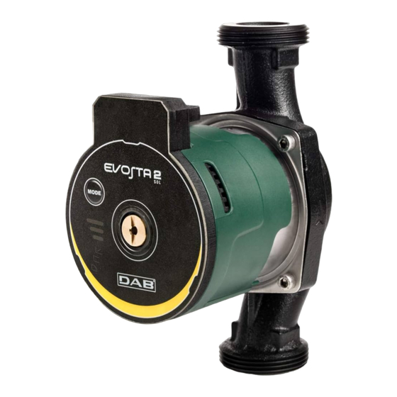 DAB EVOSTA2 OEM Series Instruction For Installation And Maintenance