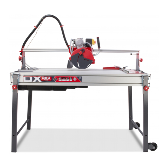 Rubi DX-250 1000 Manual