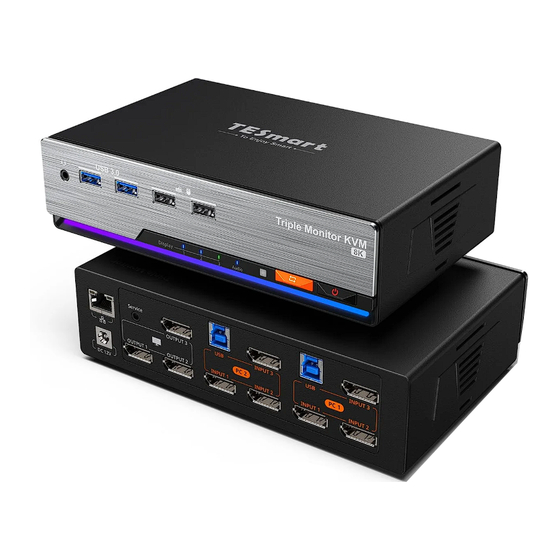 TESmart DKS203 Master 24 User Manual