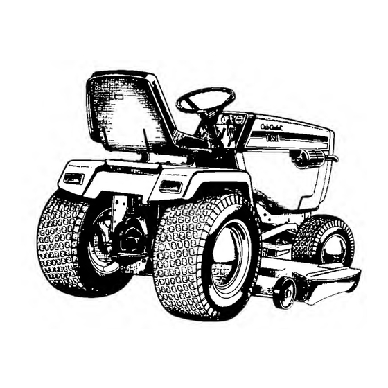Cub Cadet 1772 Owner's Manual