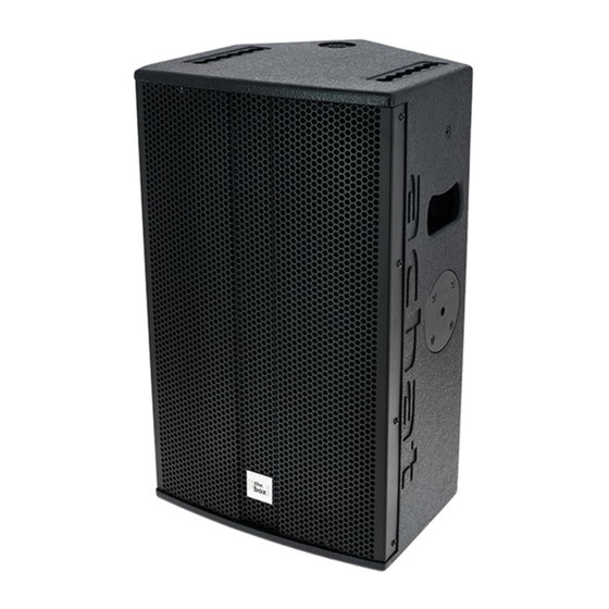 thomann the box pro Achat 110M User Manual