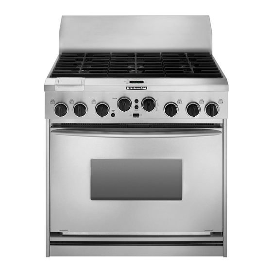 KitchenAid Cooktop Installation Instructions Manual