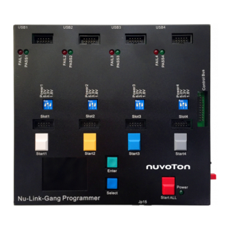 Nuvoton NuMicro Nu-Link-Gang User Manual