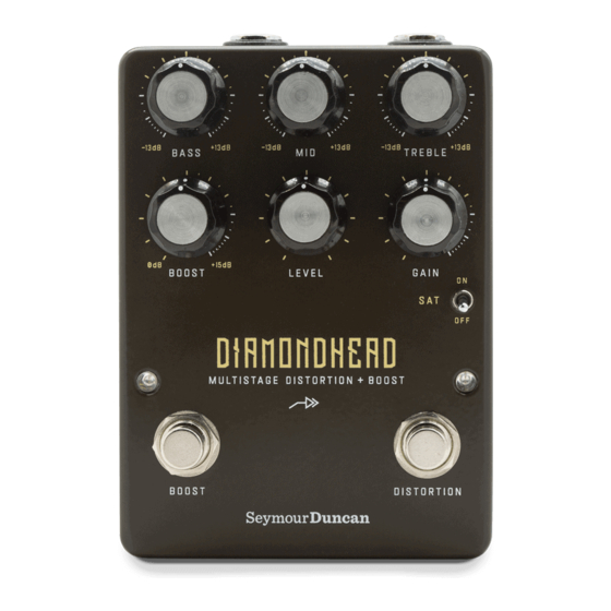 Duncan DIAMONDHEAD Manual