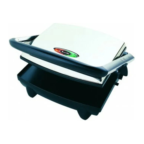 Breville SG820 Instructions For Use And Recipe Book