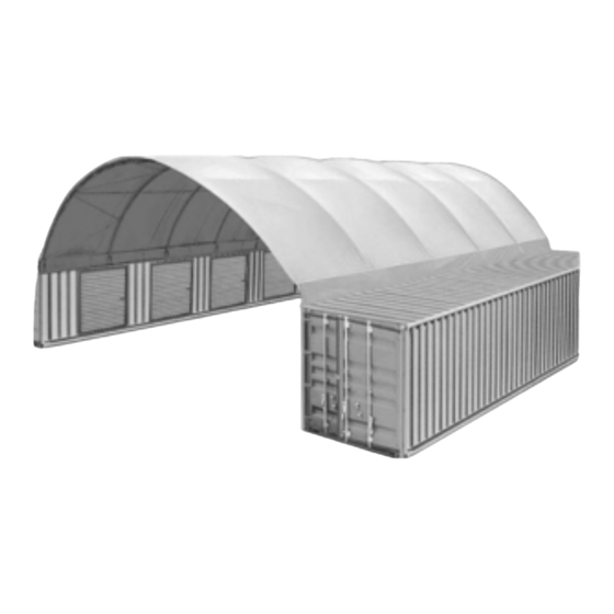 Storage Canopy 40x60x15 ST Container shelter Assembly Manual