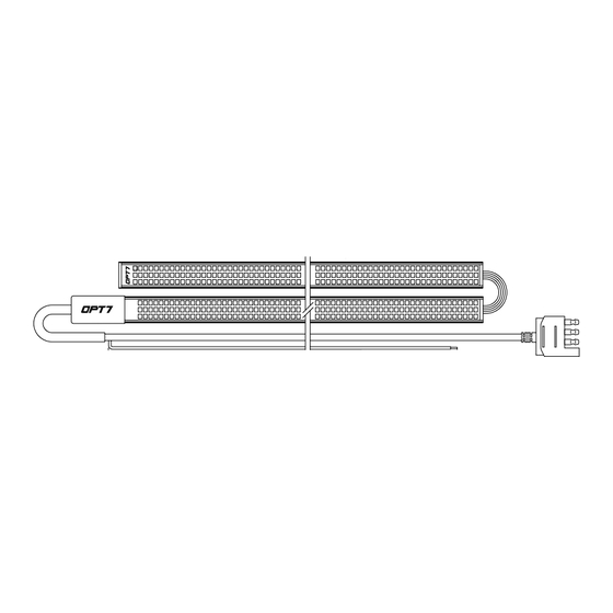 OPT7 REDLINE PARLUX TRIPLE TAILGATE LIGT BAR 2PC Installation Manual