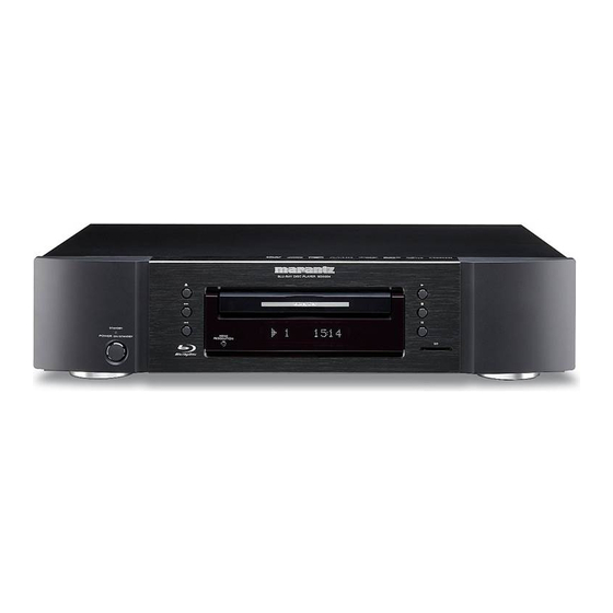 Marantz BD5004 Guía Del Usuario