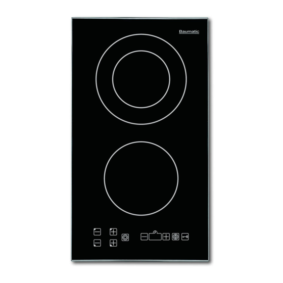 Baumatic BTC2SS User Manual