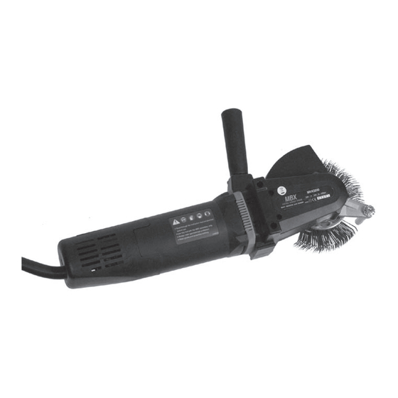 Monti MBX Bristle Blaster Electric 3200X User Manual