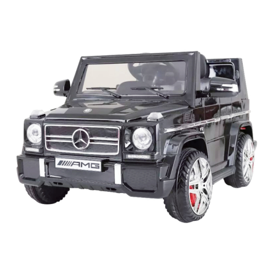 AMG Mercedes-Benz G65 User Manual