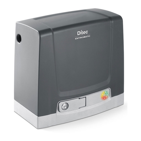Entre Matic Ditec NES300EH Technical Manual