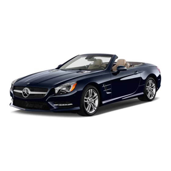 Mercedes-Benz SL 2016 Operator's Manual
