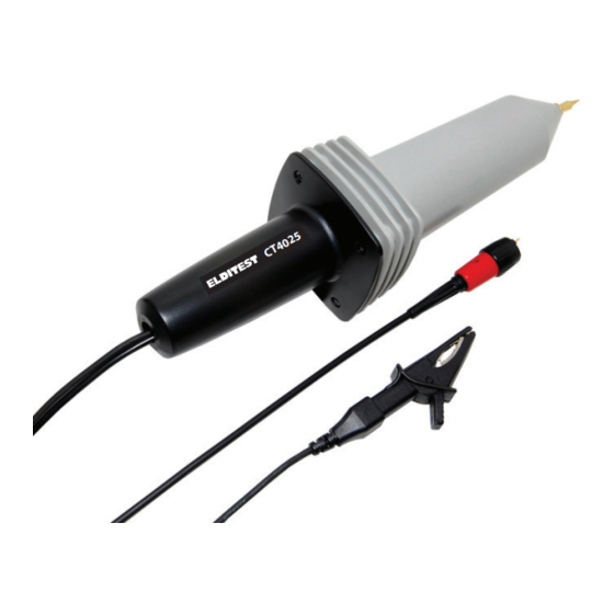 Elditest CT4025 User Manual
