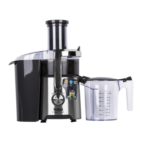 TEFAL Easy Fruit ZE610D38 Manual