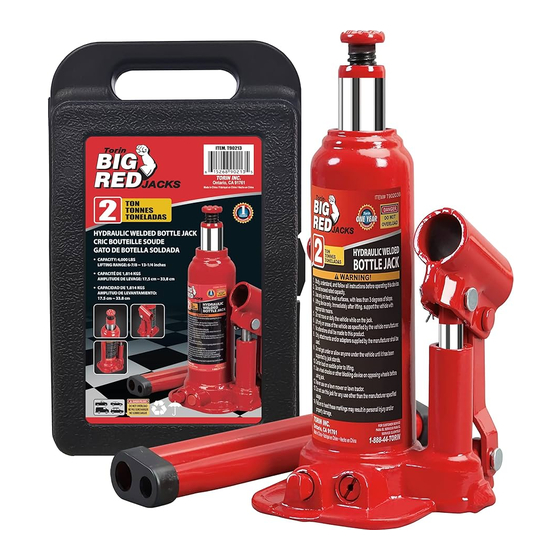 User Manuals: Torin BIG RED T90203 Bottle Jack
