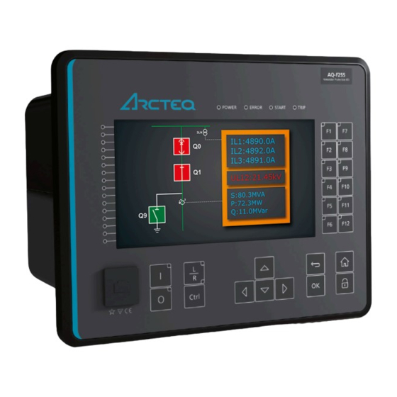 Arcteq AQ-C255 Instruction Manual