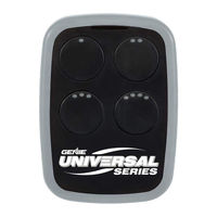 Genie Universal 4-Button User Manual