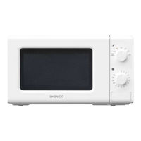 DAEWOO ELECTRONICS KOR-6616 Operating Instructions Manual