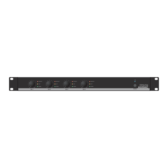 AUDAC EPA254 User Manual