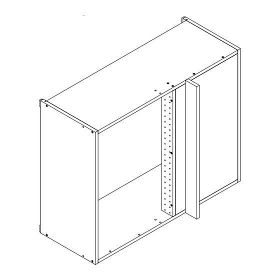 Reform CORNER-R CABINET Product Assembly Manual