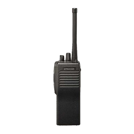 Kenwood TK-290 Quick Manual