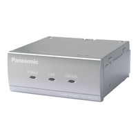 Panasonic WJ-PC200E Operating Instructions Manual