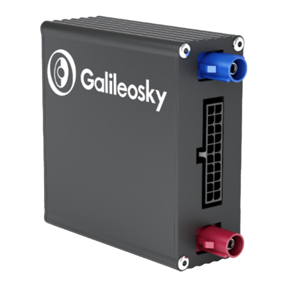 GalileoSky Base Block User Manual