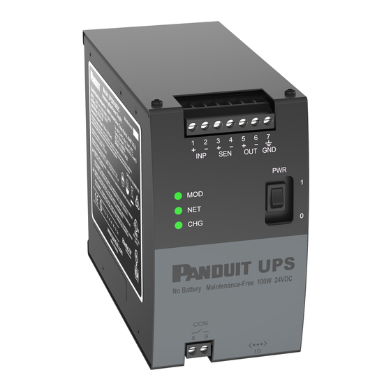 Panduit UPS00100DC User Manual