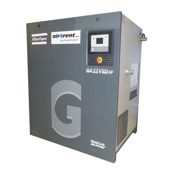 Atlas Copco GA 26 Instruction Book