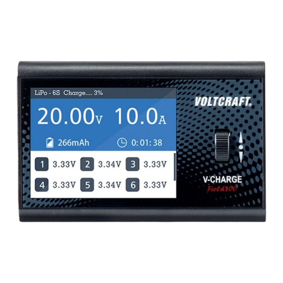 VOLTCRAFT V-Charge Field 200 Operating Instructions Manual