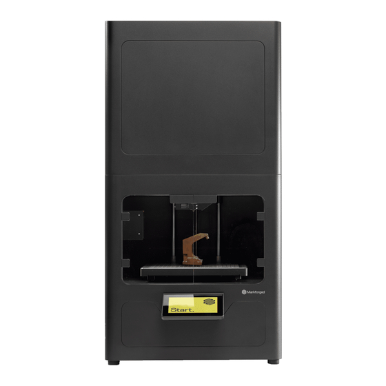 Markforged Metal X User Manual