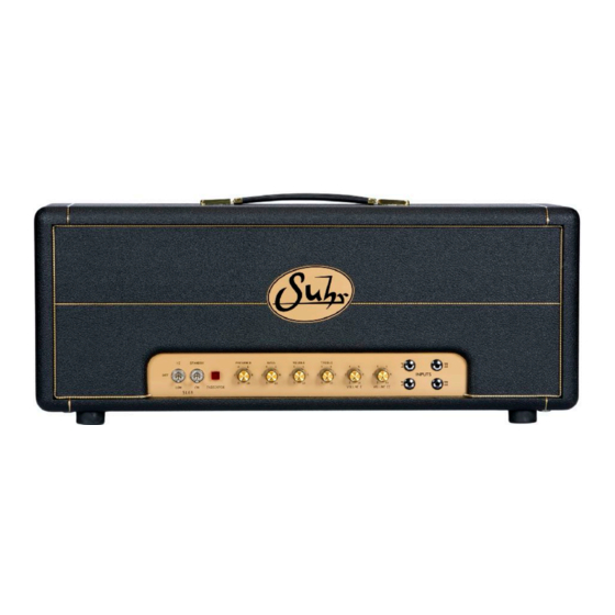Suhr SL-68 User Manual