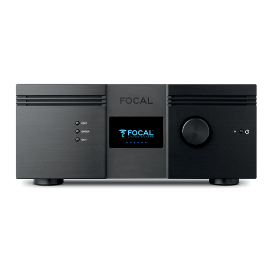 Focal ASTRAL 16 User Manual
