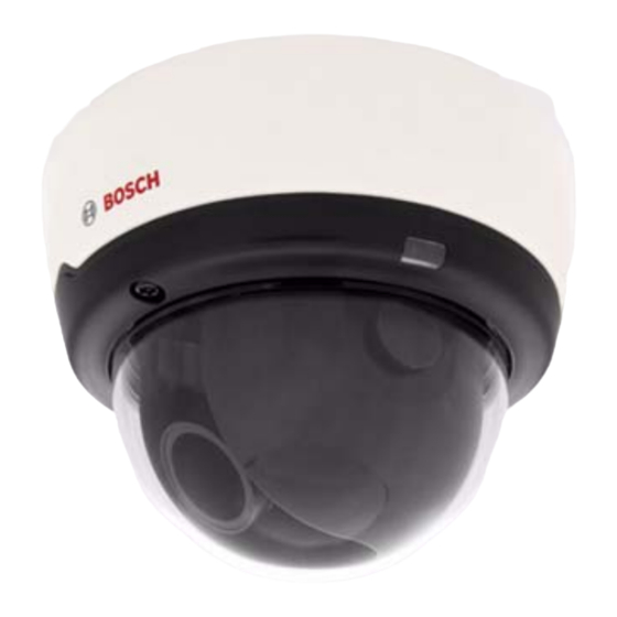 Bosch NDC-225-P Installation And Operation Manual