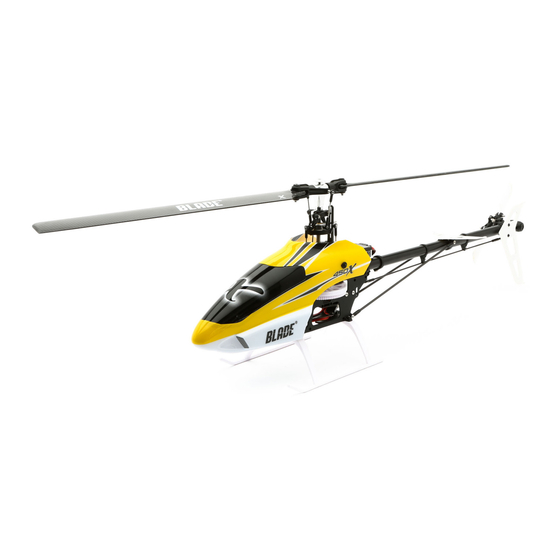 Blade clearance 450 helicopter